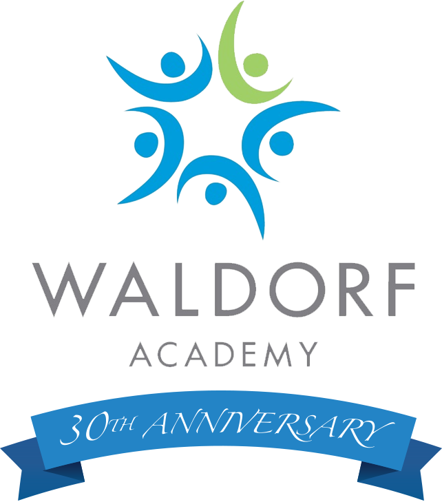 Waldorf Logo Anniversary - Waldorf Academy Logo (642x729), Png Download