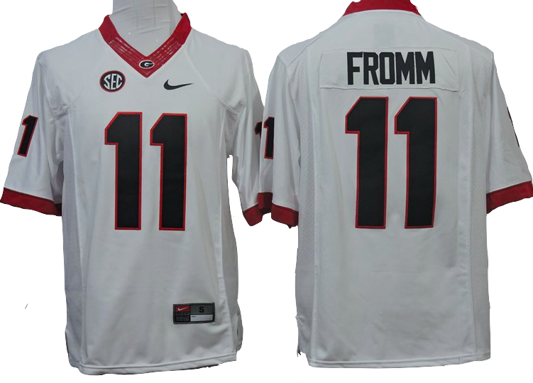 Georgia Bulldogs Jersey - American Football (751x539), Png Download