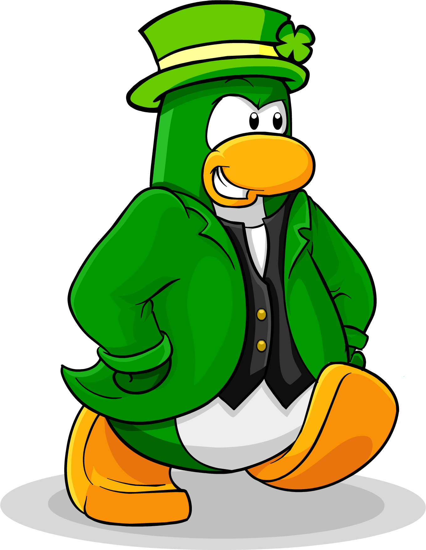 Leprechaun - Club Penguin Leprechaun (1359x1754), Png Download