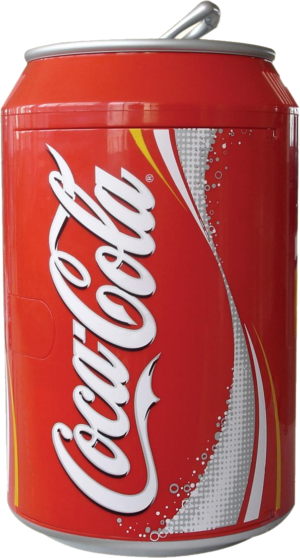 Download Hd 19 Pop Clip Black And White Coke Tin Huge Freebie Download Coca Cola Cool Can 10 12 230v Kleinkuhlschrank Transparent Png Image Nicepng Com