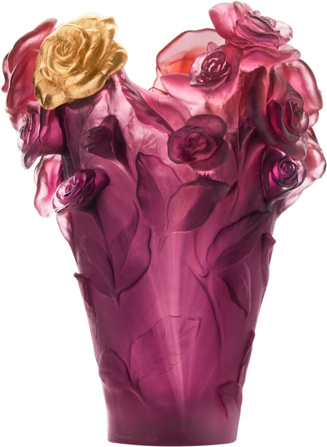 Medium Vase Rose Passion (758x1000), Png Download