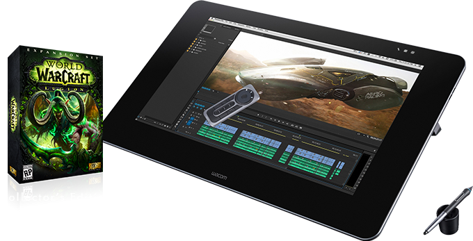 Prizes - Wacom Cintiq 27qhd Pen & Touch, Graphics Tablet (680x347), Png Download