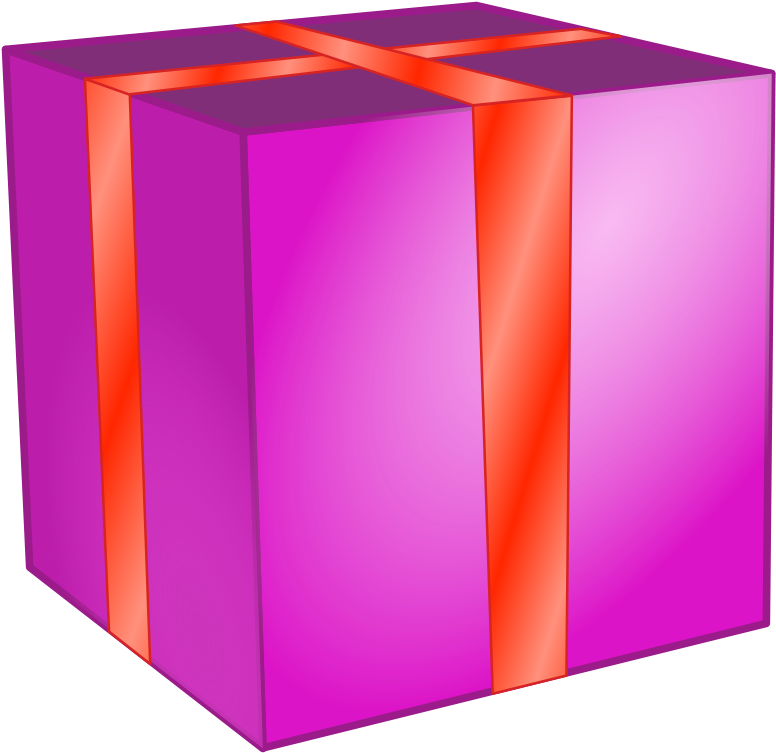 Free To Use Public Domain Presents Clip Art - Christmas Present Without Bow (800x775), Png Download