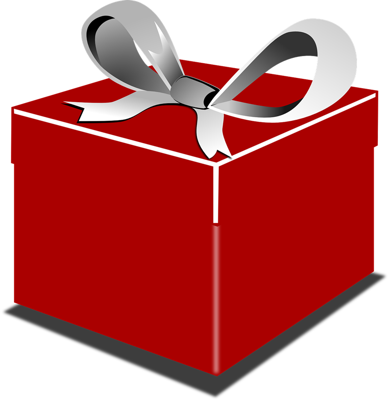 Free Stock Gift Panda Images Giftclipart - Transparent Background Presents Clipart (800x822), Png Download