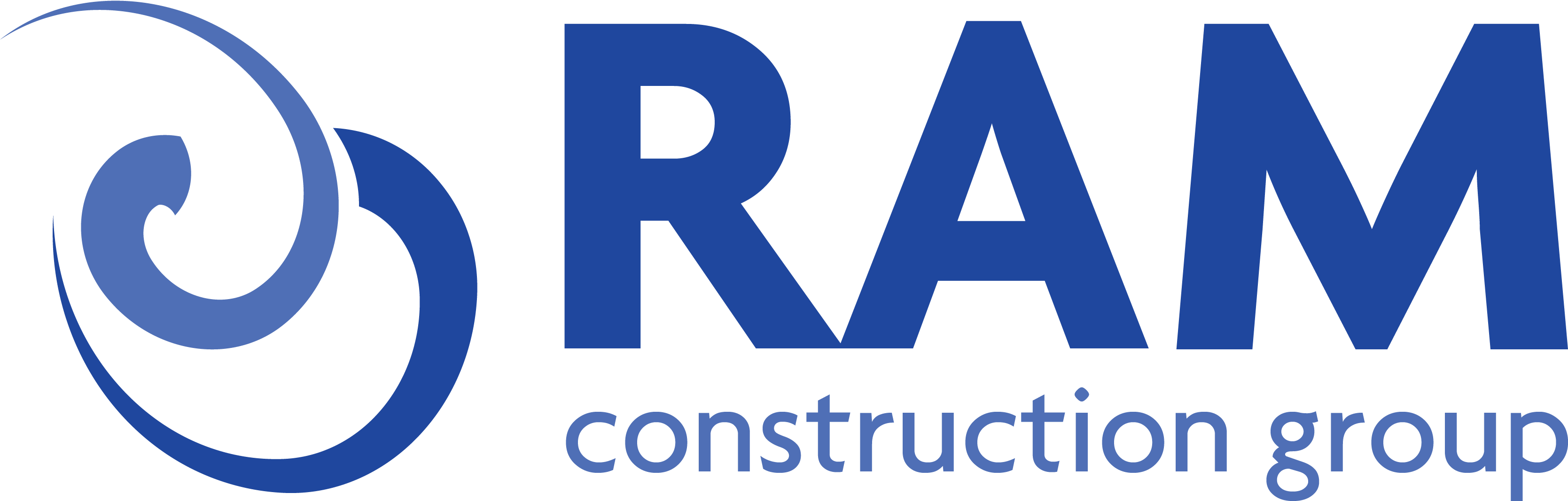 Updated Ram Logo Blue - Graphic Design (3750x1270), Png Download