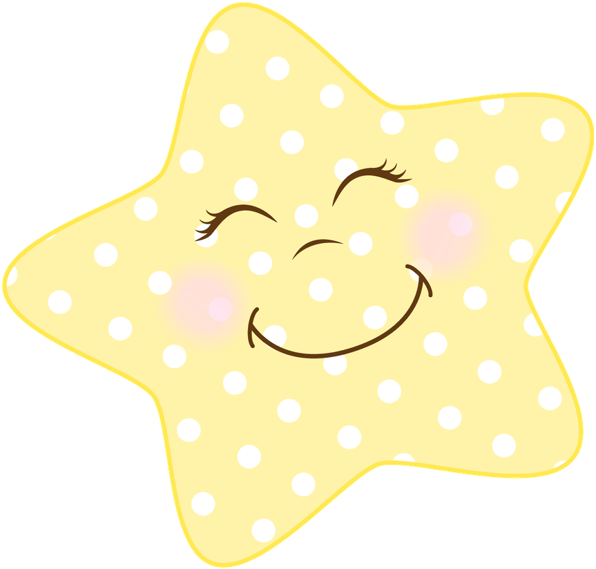 Ursinhos E Ursinhas - Baby Star Clipart (900x860), Png Download