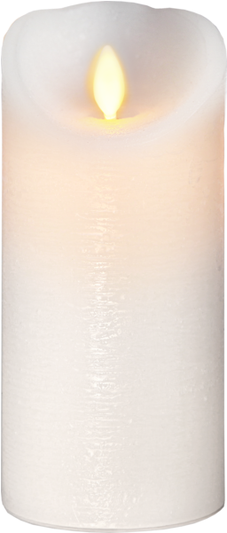 Led Pillar Candle Twinkle - Candle (600x600), Png Download