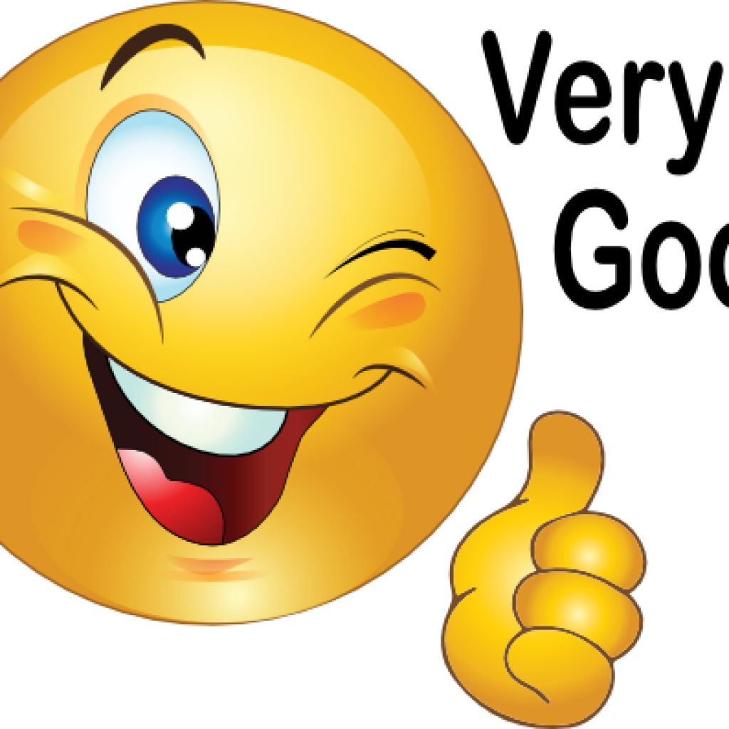 Happy Face Clipart Smiley Smiley Face Clip Art Thumbs - Smiley Very Good (1024x1024), Png Download