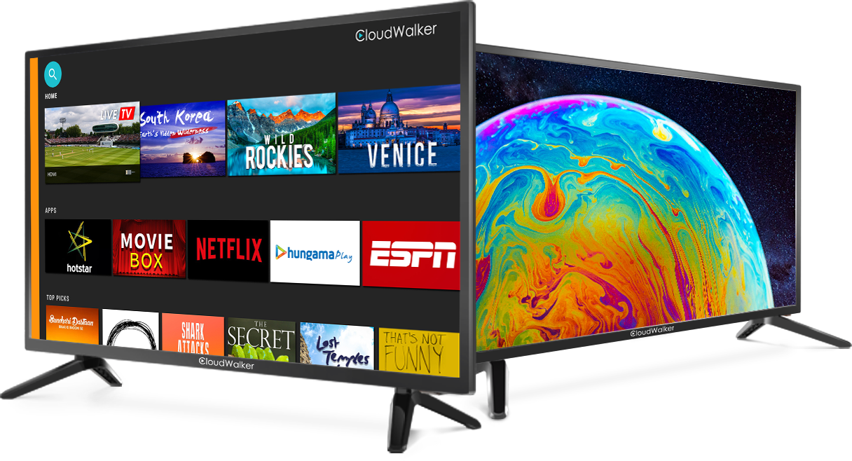 Full Hd Smart Tv On - Billboard (1216x658), Png Download