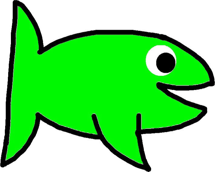 One Fish - Drawing (710x567), Png Download