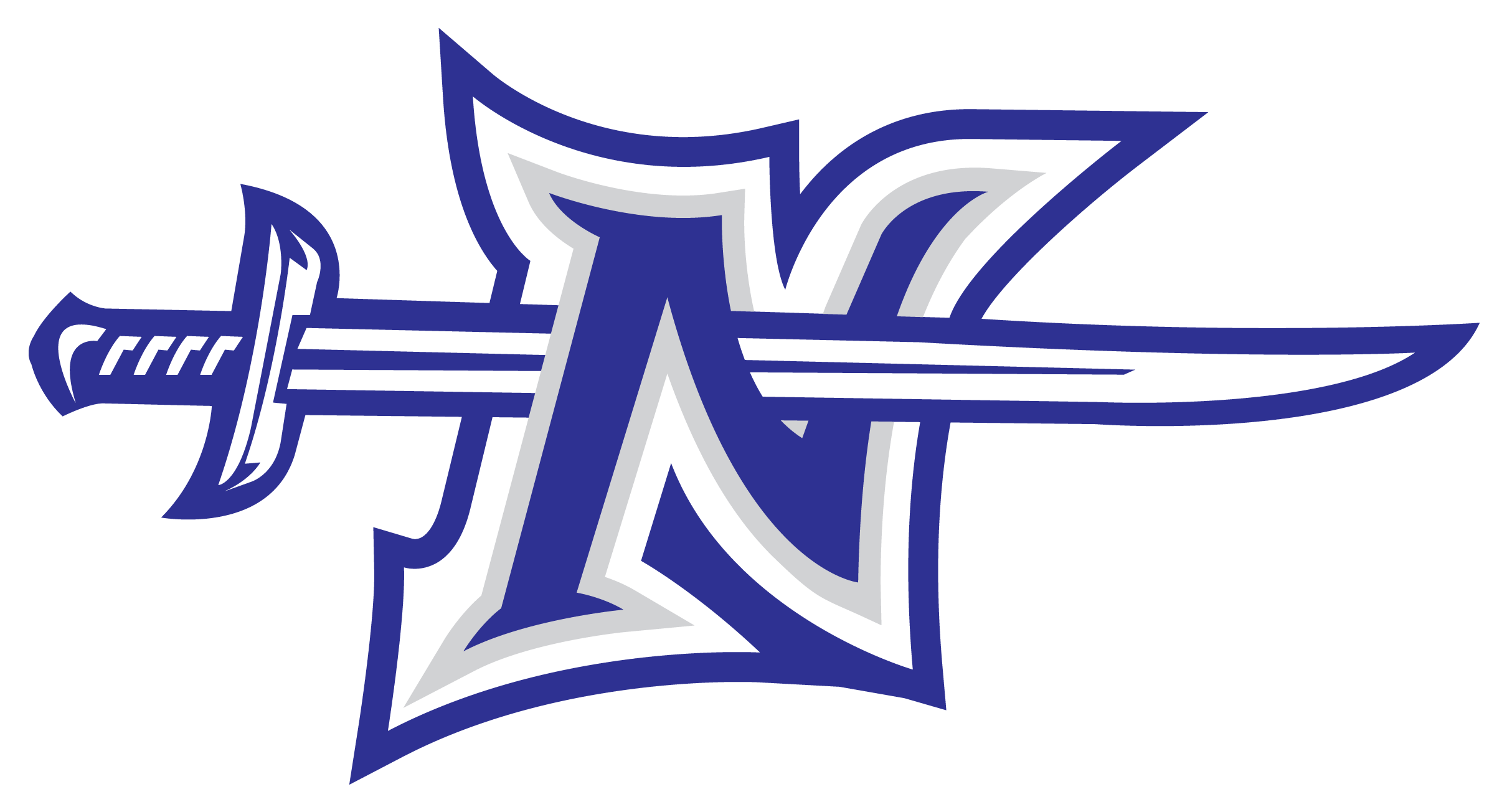North Torrance Saxons - North High School Logo (2597x1488), Png Download