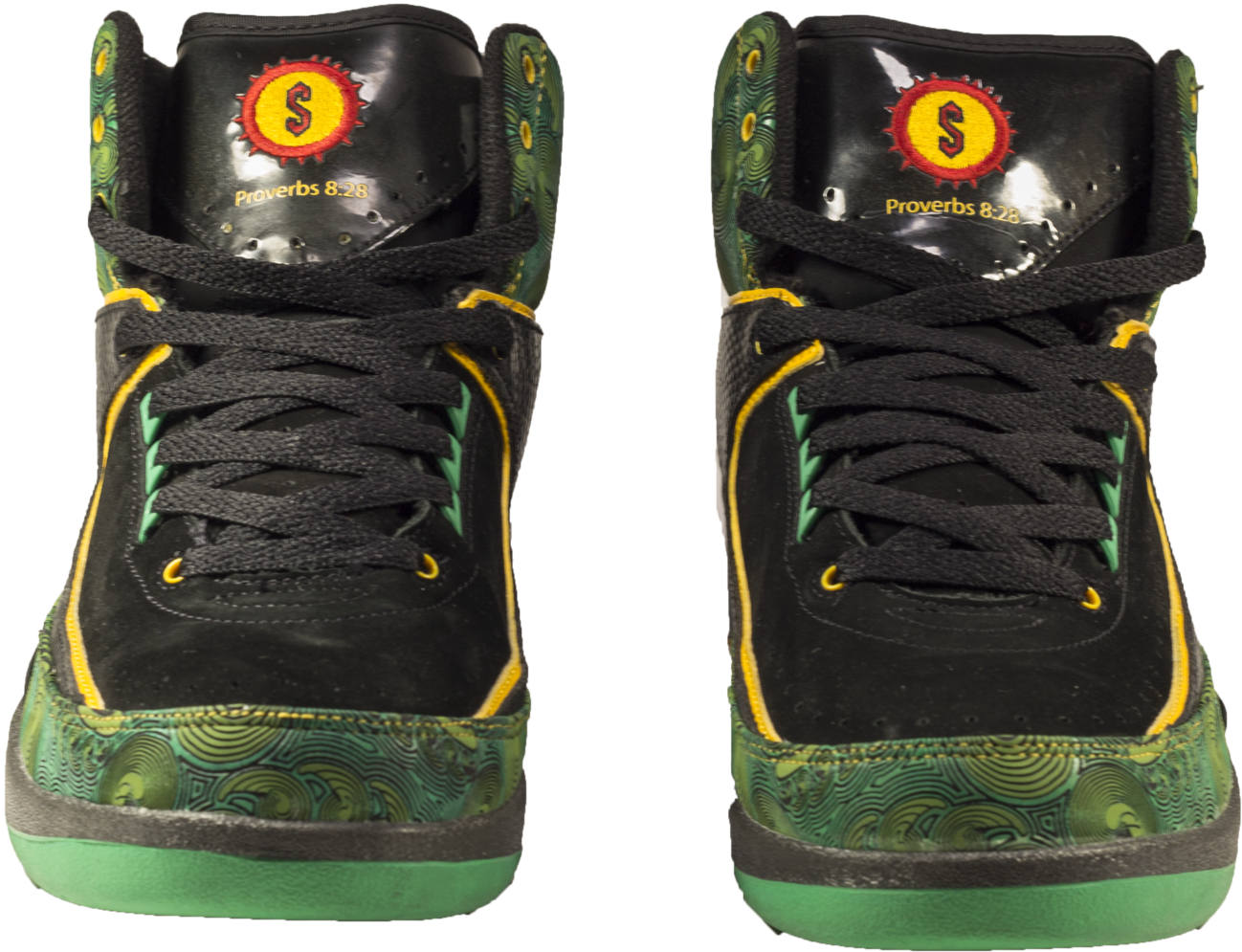 Low Cost Jordan 2 Doernbecher Us 9 Green 6498c 7cc2e - Sneakers (2500x1667), Png Download
