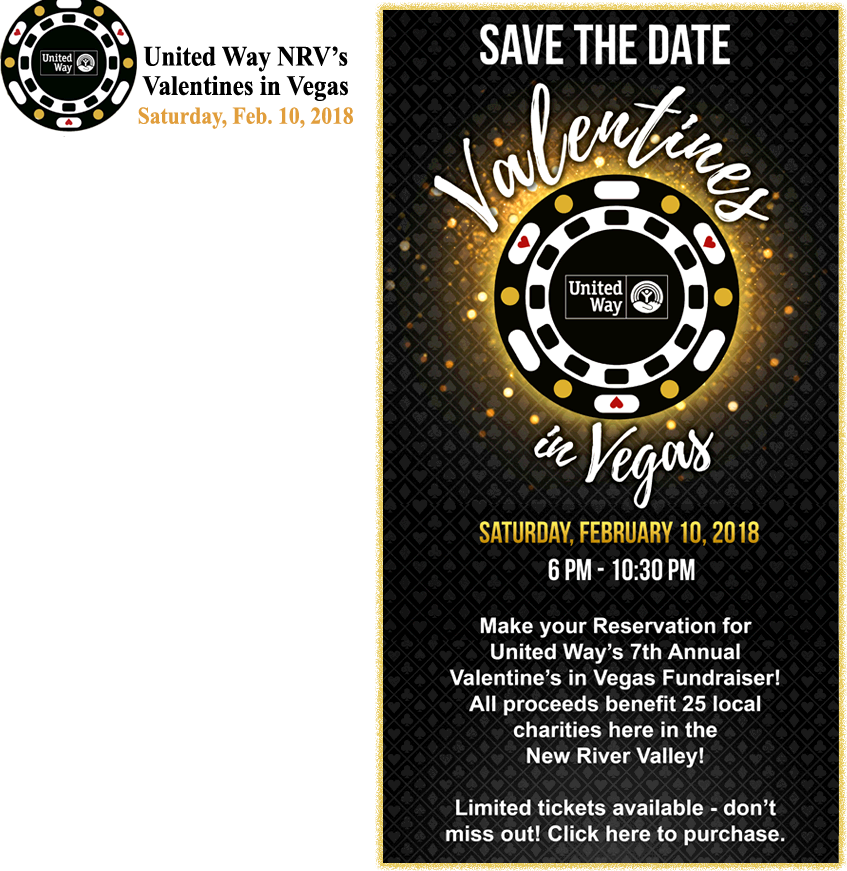 New River Valley, Va - Las Vegas Valentine's Day 2019 (847x871), Png Download