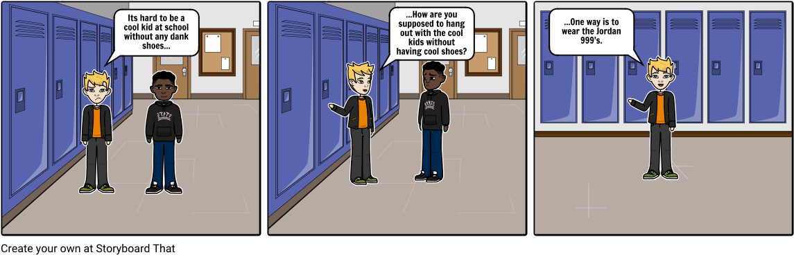 Cool Kidz - Cartoon (1164x385), Png Download