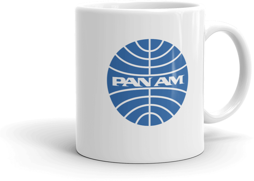 Vintage Pan Am Logo (1000x1000), Png Download