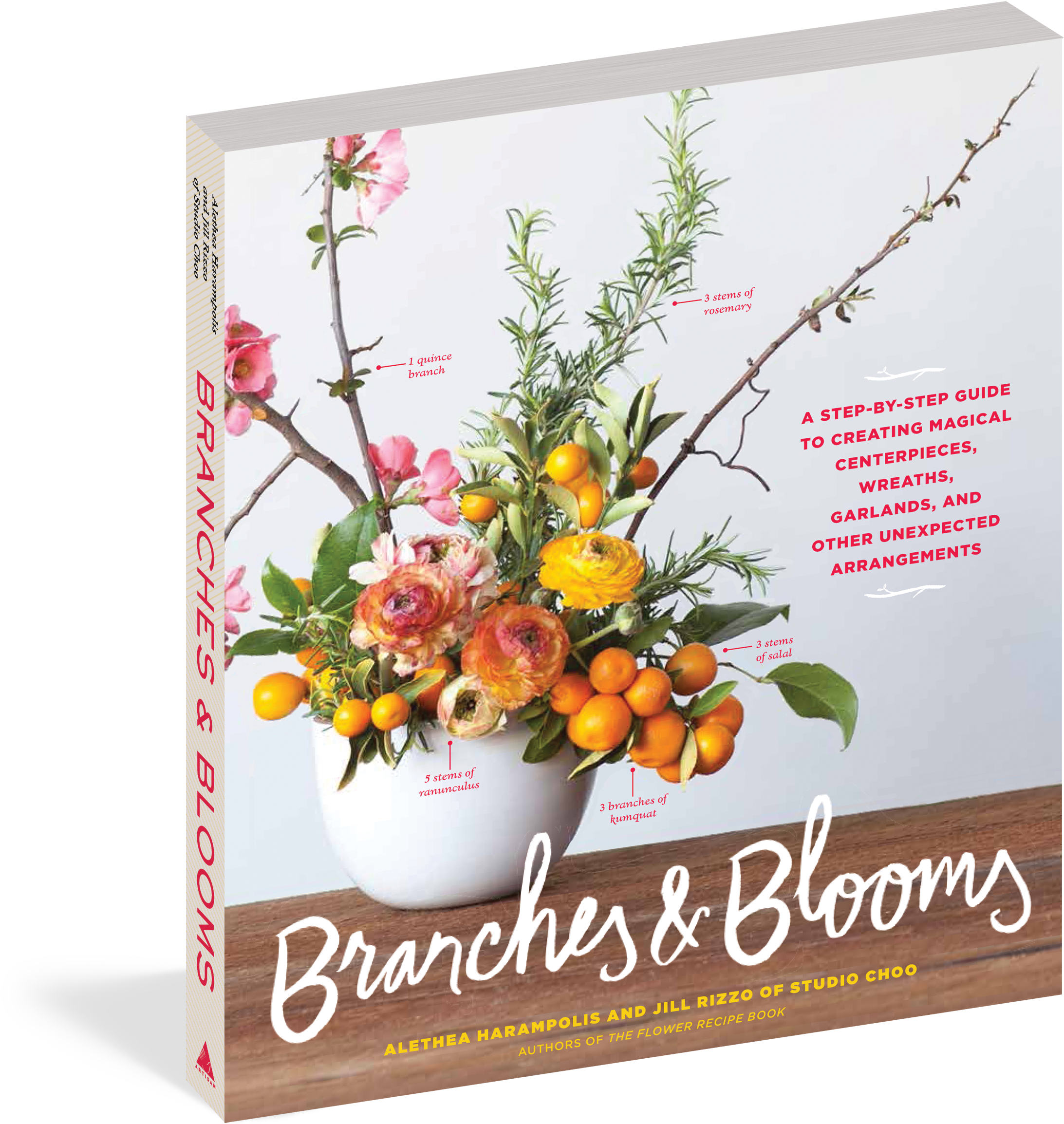 Cover - Branches & Blooms A Step By Step Guide To Creating (2325x2400), Png Download