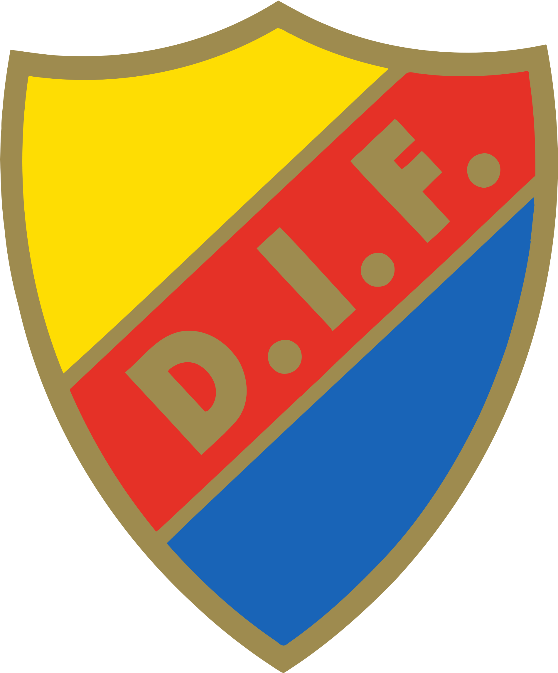 Djurgårdens If Logo - Djurgården If (2000x2330), Png Download