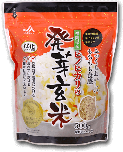 Fukuren Ja Group Sprout Brown Rice - Satsuma Age (600x600), Png Download