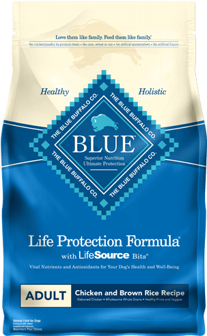 Blue Buffalo Life Protection Formula® Adult Chicken - Blue Buffalo Dog Food (376x505), Png Download