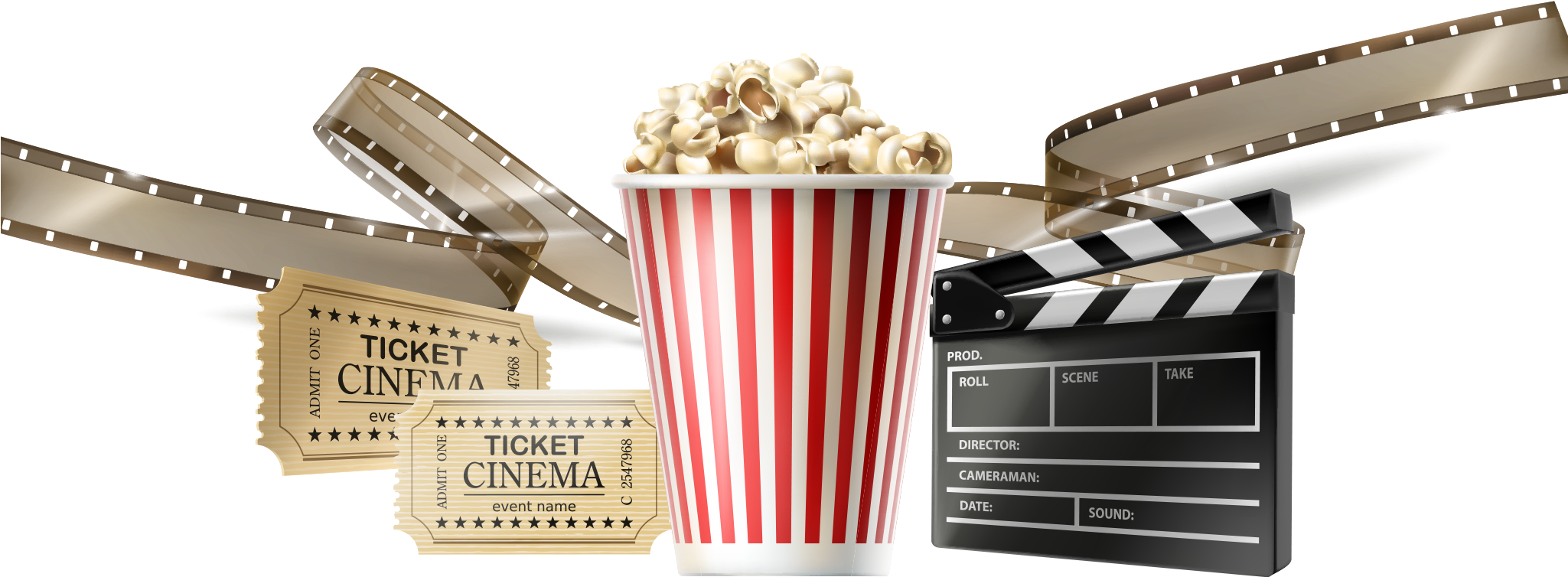 Download - Movie Theater (2048x1038), Png Download