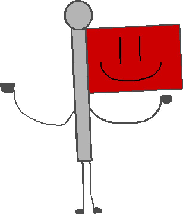 Red Flag Productions Flag Grey Limbs (616x720), Png Download