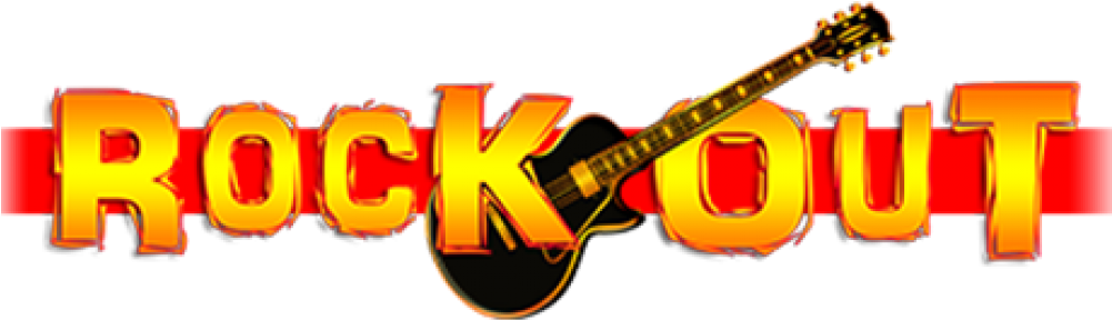 Cropped Logo Rockoutband 1 - Rock Out (1000x319), Png Download