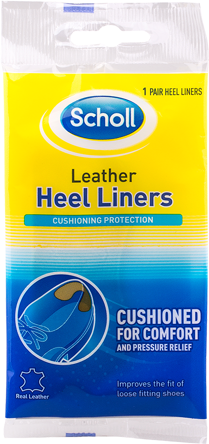 Scholl Leather Heel Liners (1000x1000), Png Download