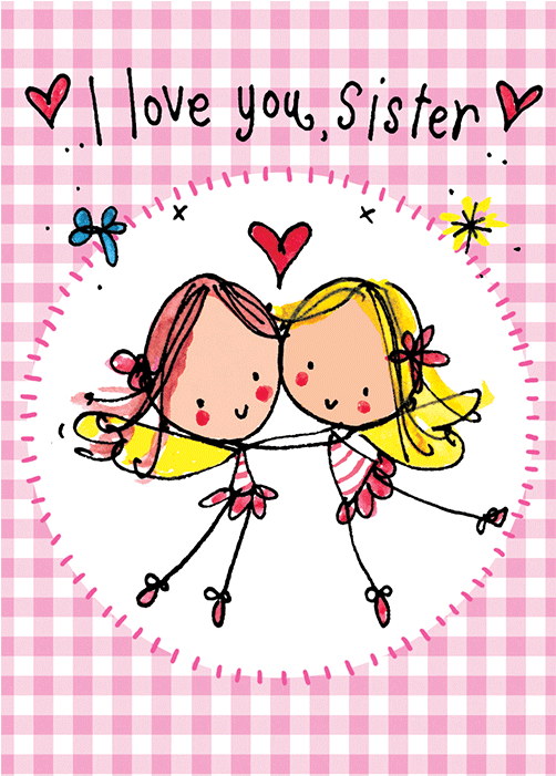 I Love You Sister - Love You To Sister (700x700), Png Download