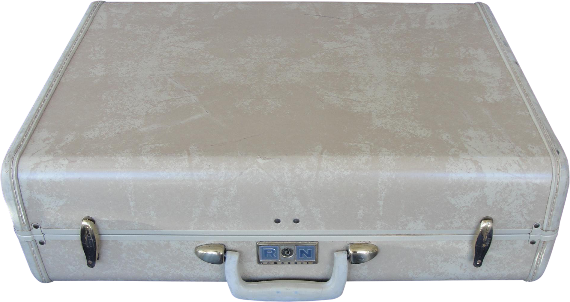 Samsonite Streamlite Marble Luggage Chairish - Briefcase (2111x1119), Png Download