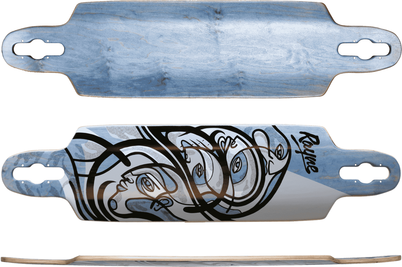 Custom Vendetta Artist 39 Rayne Board - Skateboard (1600x1086), Png Download