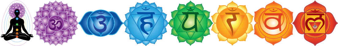 Sign Up - Chakras Png Horizontal (1200x300), Png Download