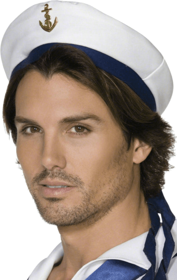 Sailor Fancy Dress Hat - Sailor Cap (600x951), Png Download