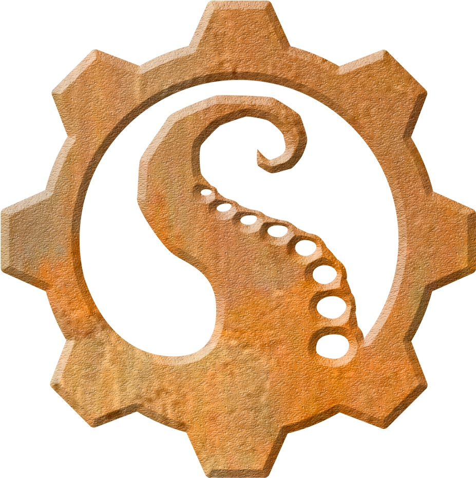 Gearlogorusted (1000x1000), Png Download