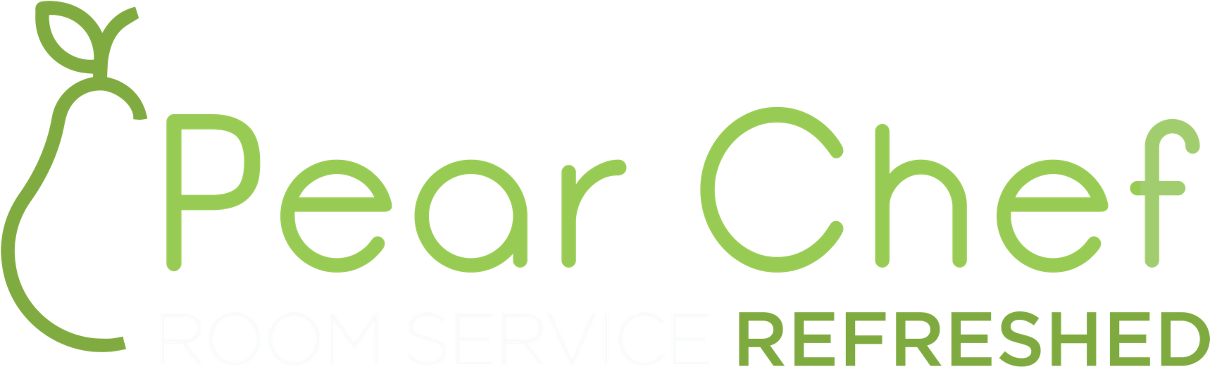 Pear Chef - Room Service - Recursion Pharmaceuticals (1800x619), Png Download