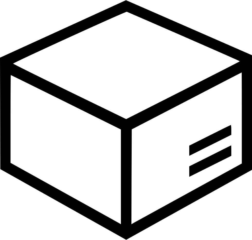 Image Black And White Download Cargo Box Svg Png Icon - Product Icon (980x934), Png Download
