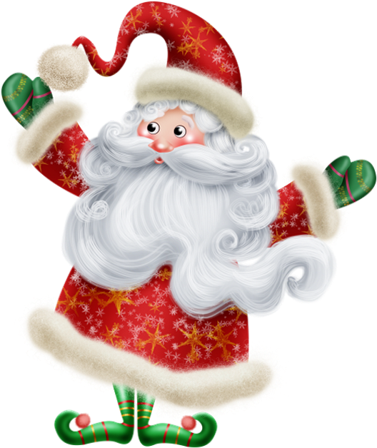 Pere Noel,santa, Christmas - Christmas Day (590x690), Png Download