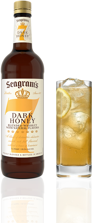 Seagrams Honey (425x872), Png Download