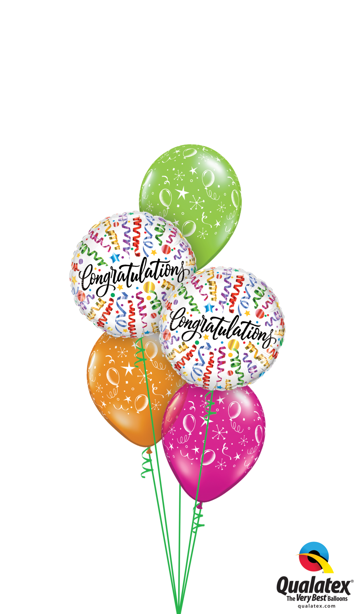 Globos Y Serpentinas - Flamingo Balloon Png (1195x2048), Png Download