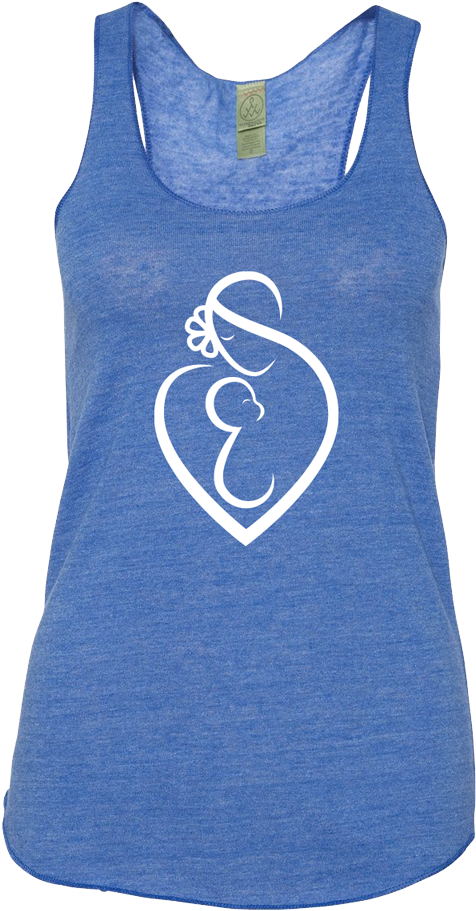 Hscadv Mother And Child Racerback Ladies Tank - Active Tank (800x1000), Png Download
