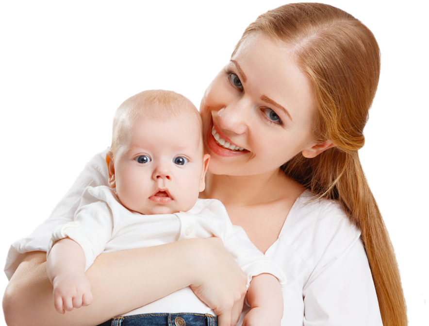 Infant Diaper Child Breastfeeding - Mother And Baby Png (1024x682), Png Download