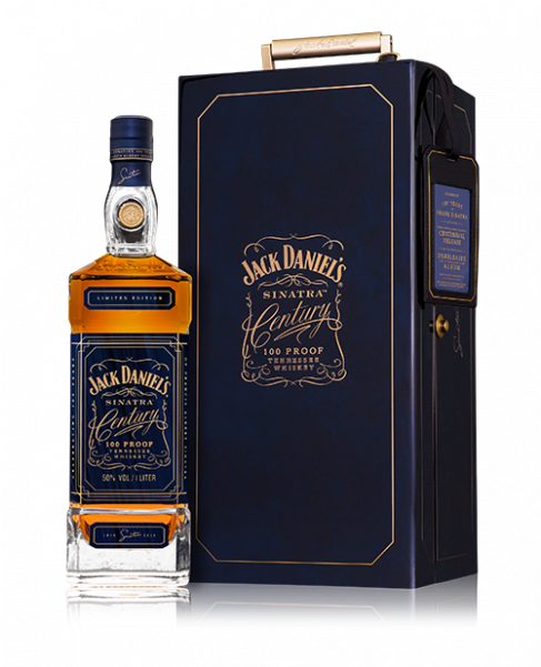 Whisky Jack Daniels Sinatra (600x600), Png Download