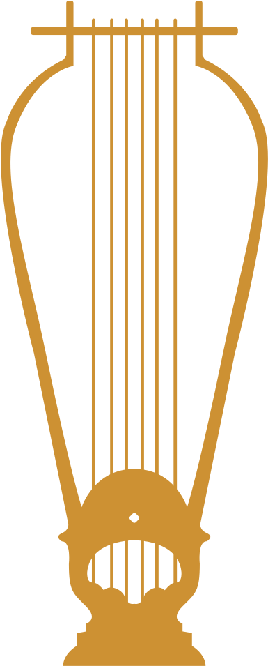 File - Lyre - Svg - Graphics (682x1022), Png Download