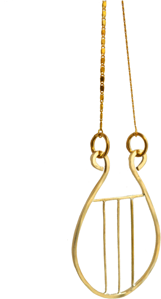 Orpheus's Lyre Necklace - Chain (700x700), Png Download