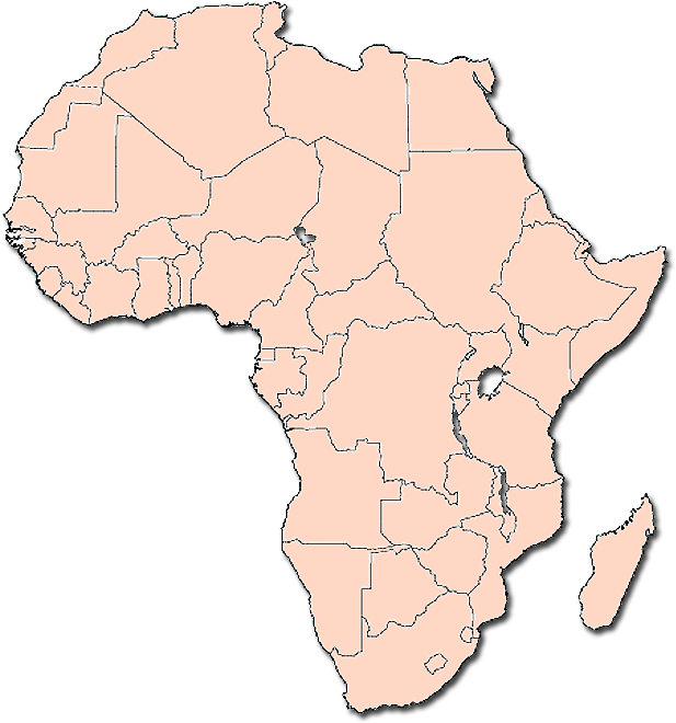 Africa - Africa Map Transparent Background (700x697), Png Download