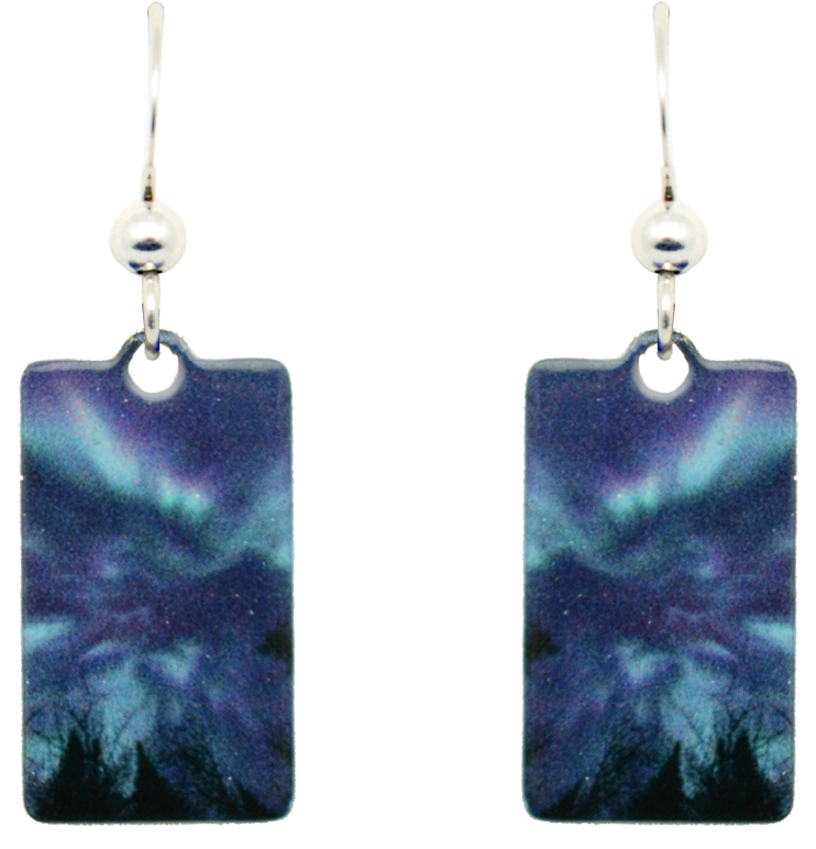 On Angel's Wings - Earrings (1000x1000), Png Download