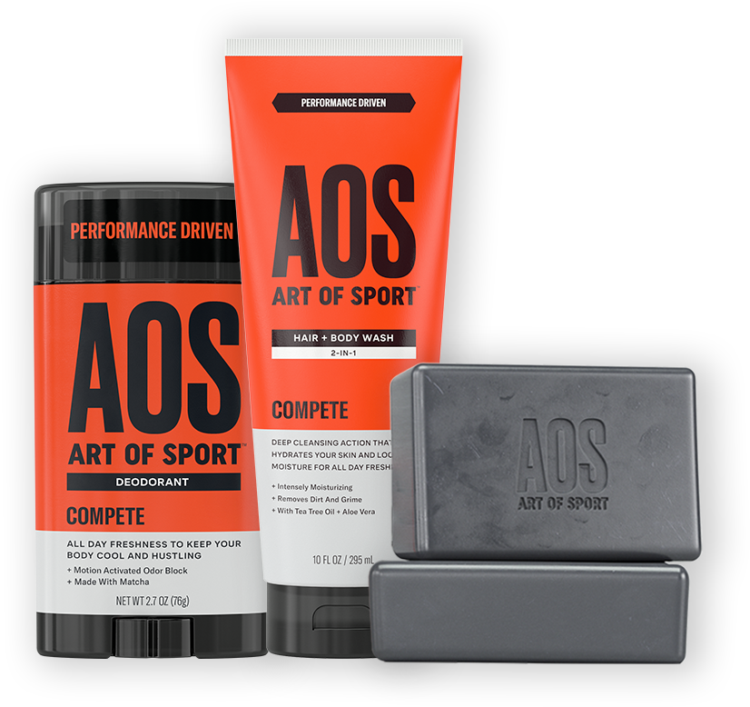 Deodorant Hair & Body Wash Body Bar 2pk - Aos Deodorant (900x1100), Png Download