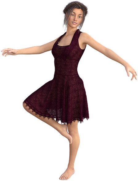 Woman, Beautiful, Young Woman, Sporty, Pretty, Hair - Turn (657x720), Png Download