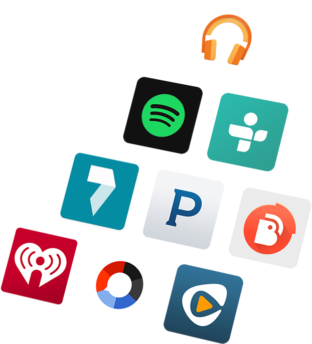 Listen To Your Favorites Apps Apps - Play Music (622x686), Png Download