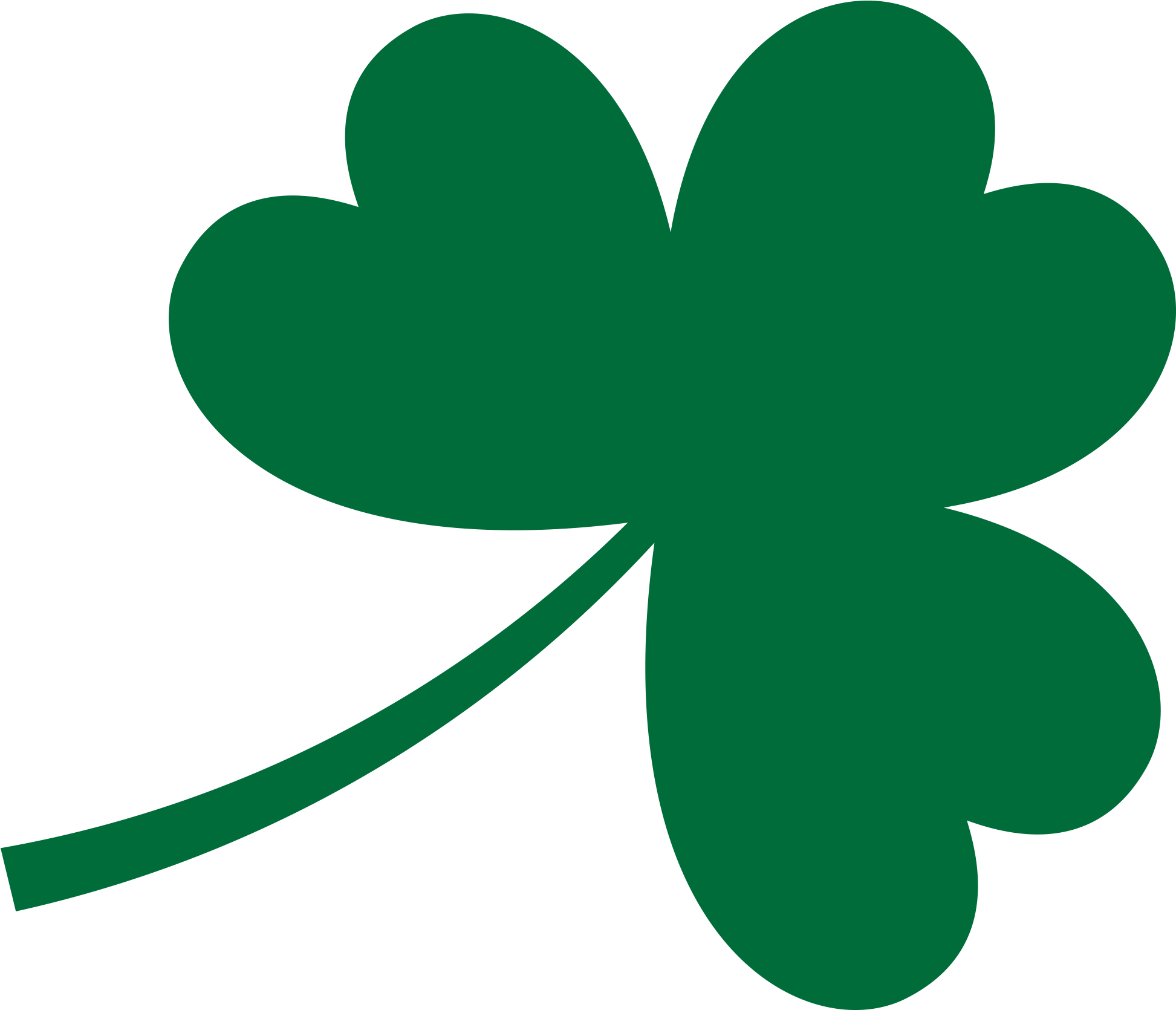 Shamrock (2000x2038), Png Download