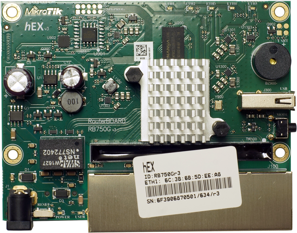 Http - //www - Roc-noc - Com/images/d/rb750gr3 L 1200px - Rb750gr3 Hex (1200x965), Png Download